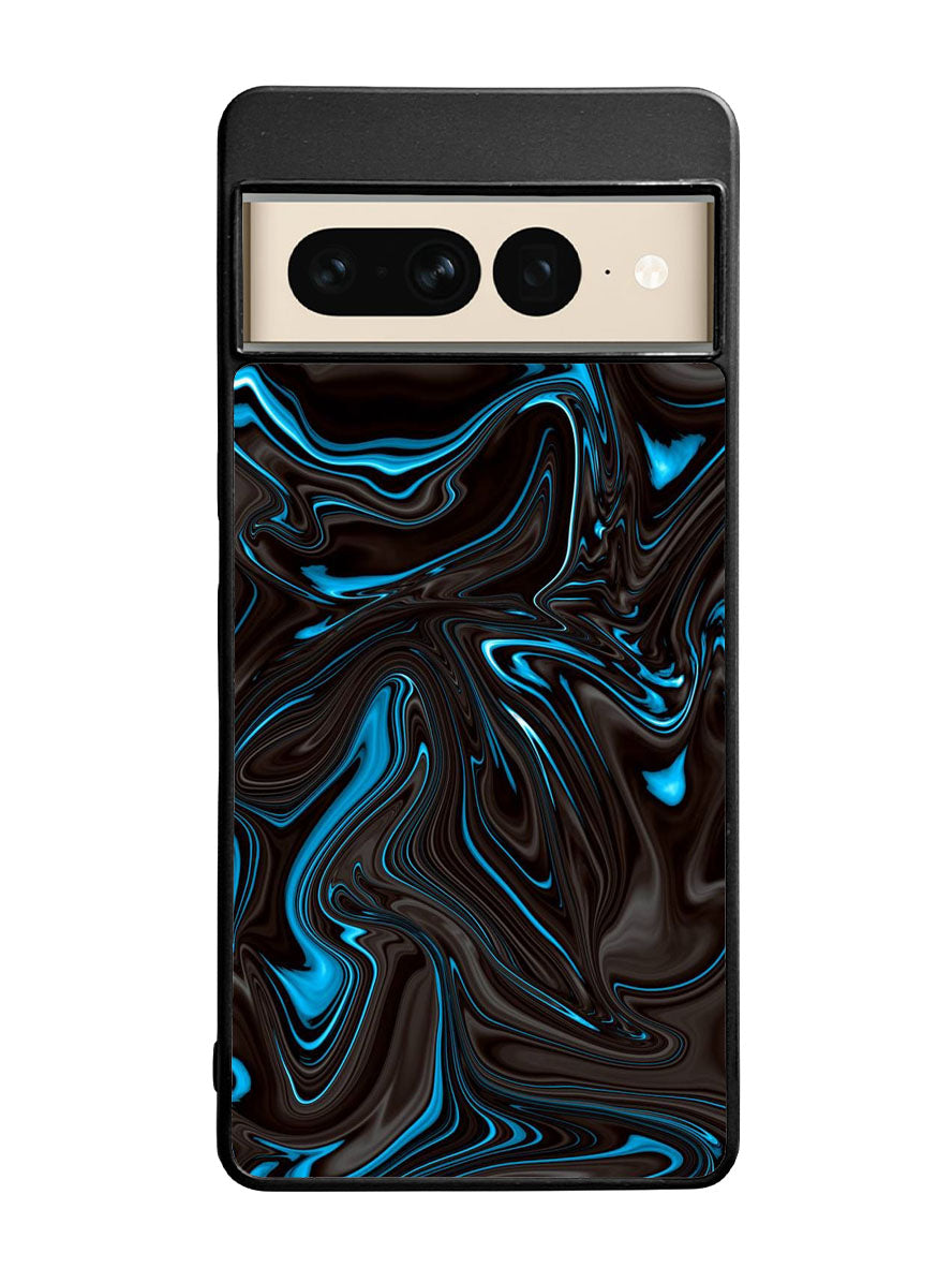 Blue liquid Google Pixel 7 Pro Case