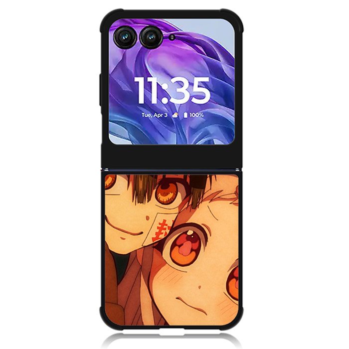anime hanako kun 2nd Motorola Moto Razr 2024 , Moto Razr 50 Case