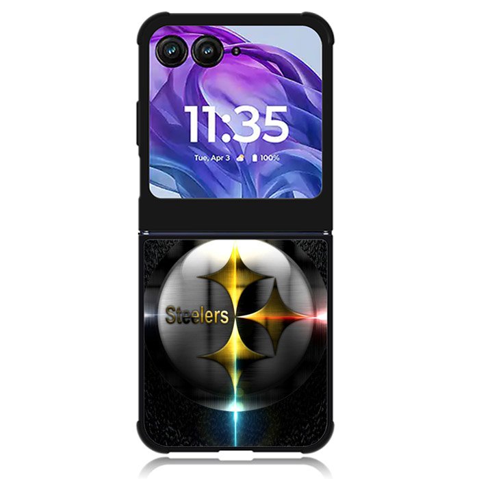 Pittsburgh Steelers Logo 9th Motorola Moto Razr 2024 , Moto Razr 50 Case