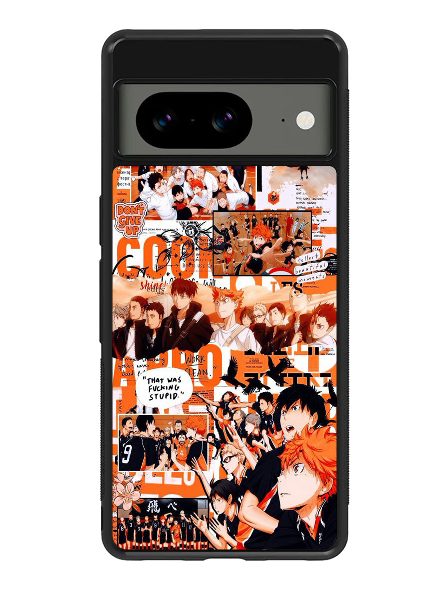 haikyuu wallpaper Google Pixel 8a Case