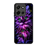 Cat Glow Purple 2nd Motorola Moto G 5G 2025 Case FE2705