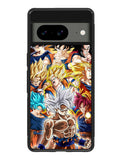 Goku transformations Google Pixel 8a Case