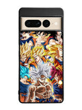 Goku transformations Google Pixel 7 Pro Case
