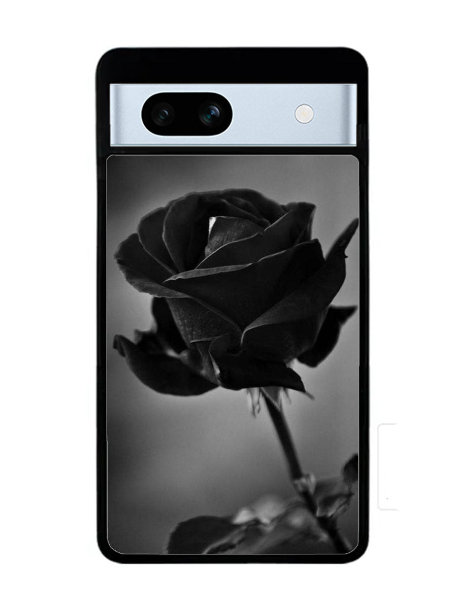 Black Rose Google Pixel 7A Case