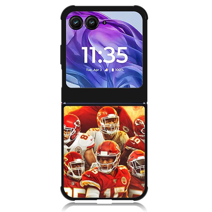 Kansas City Chiefs 15th Motorola Moto Razr 2024 , Moto Razr 50 Case