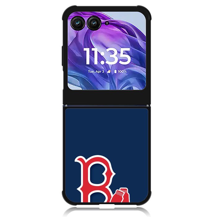 boston red sox 7th Motorola Moto Razr 2024 , Moto Razr 50 Case