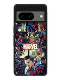 Marvel Comic Heroes Google Pixel 8a Case