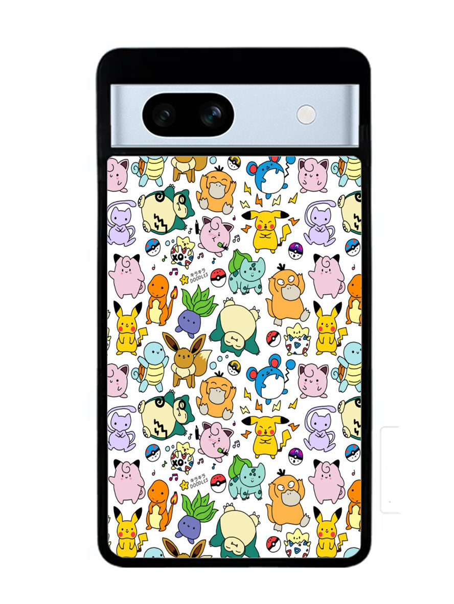 Pattern Pokemon 2nd Google Pixel 7A Case