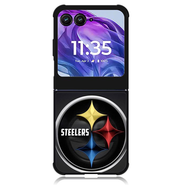Pittsburgh Steelers Logo 7th Motorola Moto Razr 2024 , Moto Razr 50 Case