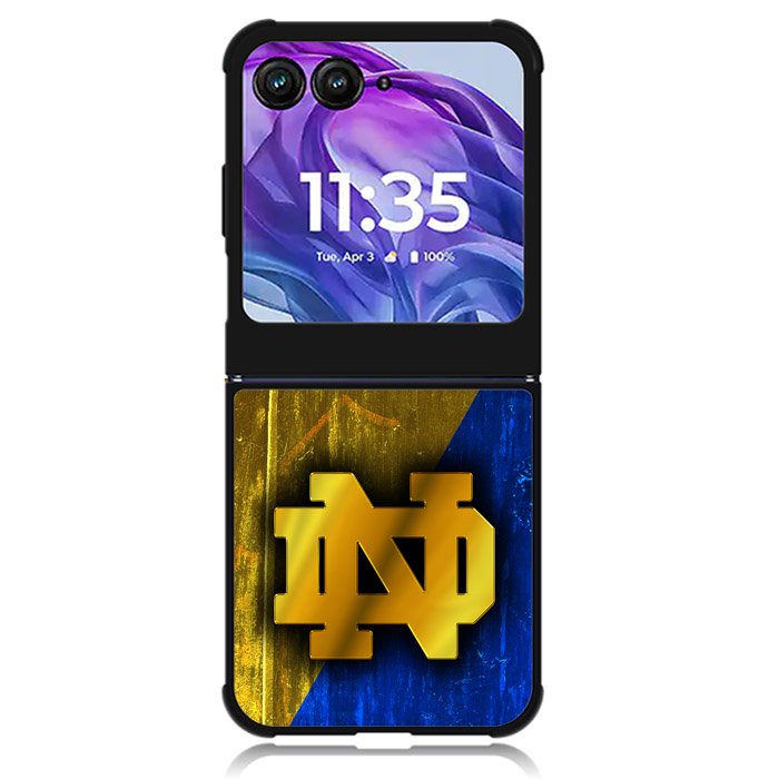 Notre Dame 2nd Motorola Moto Razr 2024 , Moto Razr 50 Case