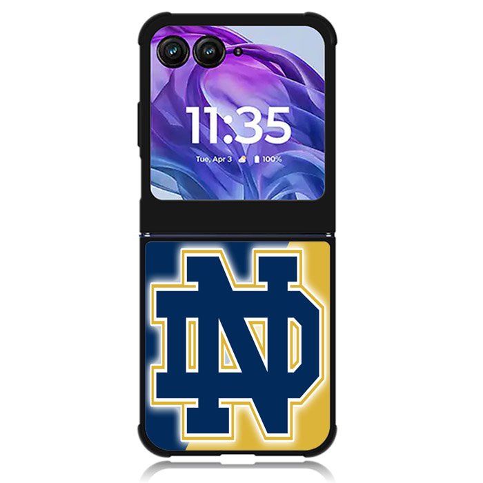 notre dame fighting irish 8th Motorola Moto Razr 2024 , Moto Razr 50 Case