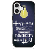 Happiness quote Harry Potter X0513 iPhone 16 Plus Case