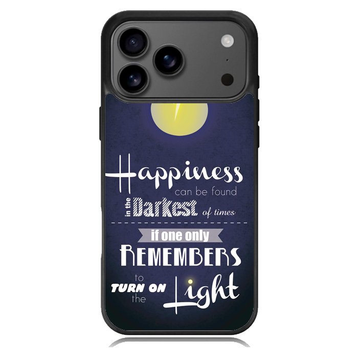 Happiness quote Harry Potter X0513 iPhone 17 Pro Case