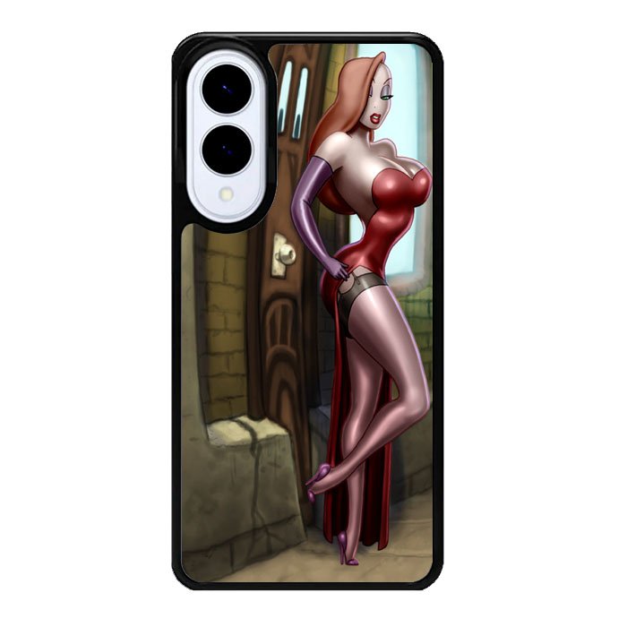 Jessica Rabbit In Toon Town  X0516 Samsung Galaxy S25 Edge Case