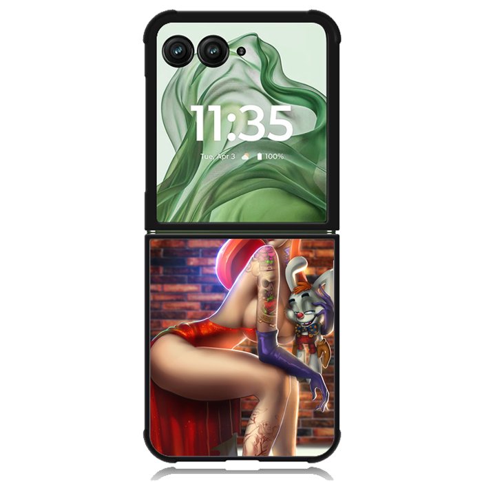 Jessica Rabbit Punk X0517 Motorola Moto Razr+ Plus 2024/2025 Case, Motorola Razr 50 Ultra/50s Ultra Case