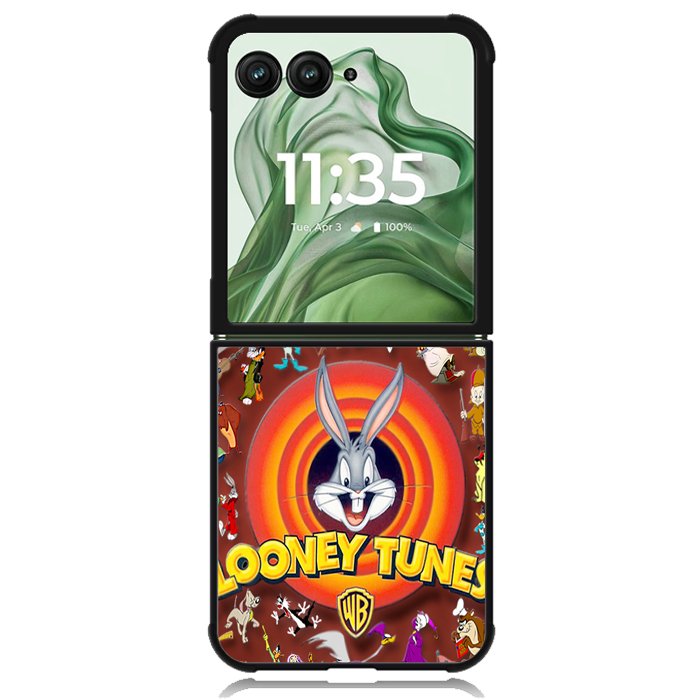 looney tunes x0571 Motorola Moto Razr+ Plus 2024/2025 Case, Motorola Razr 50 Ultra/50s Ultra Case