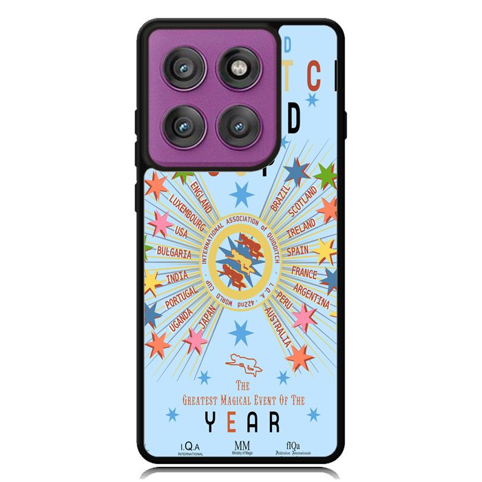 Harry Potter 422 quidditch world cup  X0613 Motorola Moto Edge 2025 | Moto Edge 60 Fusion | Moto Edge 60 Pro Case
