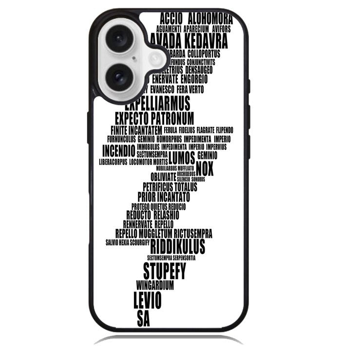 Harry Potter Spells  X0616 iPhone 16 Plus Case