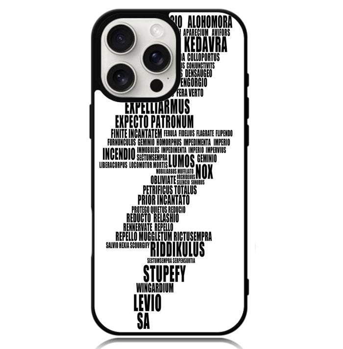 Harry Potter Spells  X0616 iPhone 16 Pro Max Case