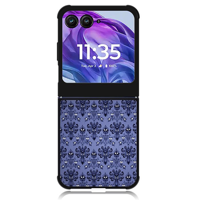 haunted mansion 1st Motorola Moto Razr 2024 , Moto Razr 50 Case