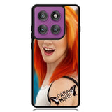 hayley williams paramore band painting  X0602 Motorola Moto Edge 2025 | Moto Edge 60 Fusion | Moto Edge 60 Pro Case