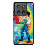 Little Mermaid Ariel Eric rainbow X0631 Motorola Moto Edge 2025 Case
