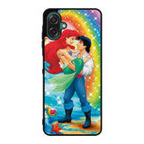Little Mermaid Ariel Eric rainbow X0631 Samsung Galaxy A07 Case