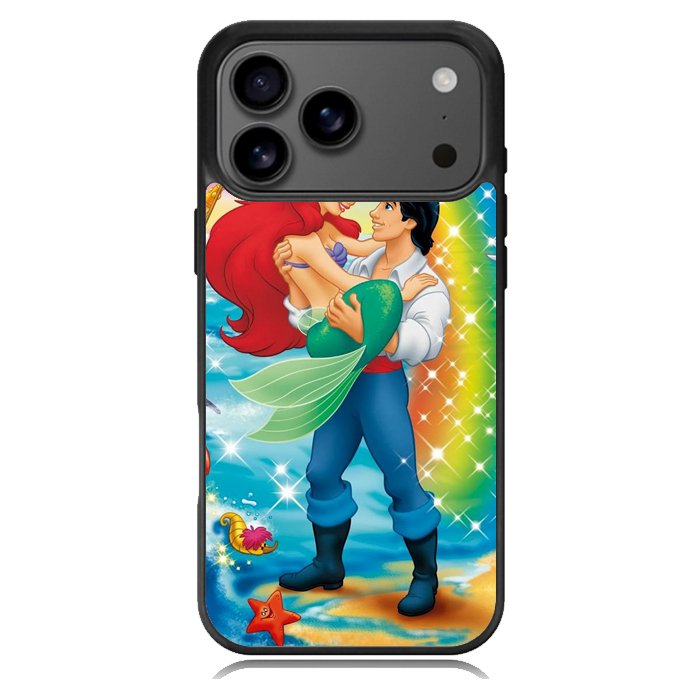 Little Mermaid Ariel Eric rainbow X0631 iPhone 17 Pro Max Case