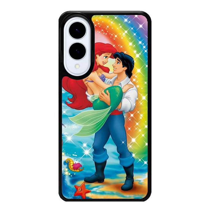 Little Mermaid Ariel Eric rainbow X0631 Samsung Galaxy S25 Edge Case