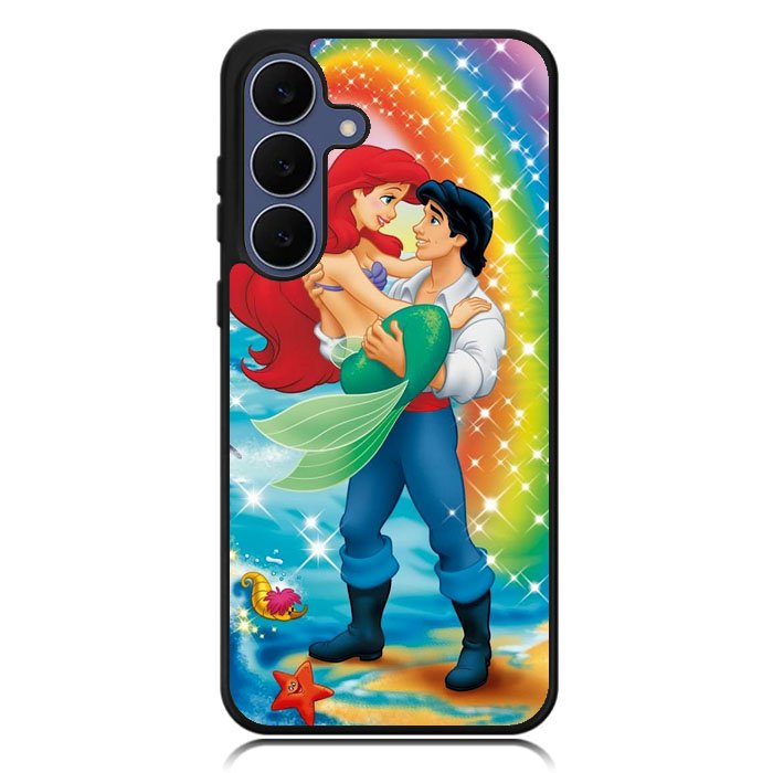 Little Mermaid Ariel Eric rainbow X0631 Samsung Galaxy S25 FE Case