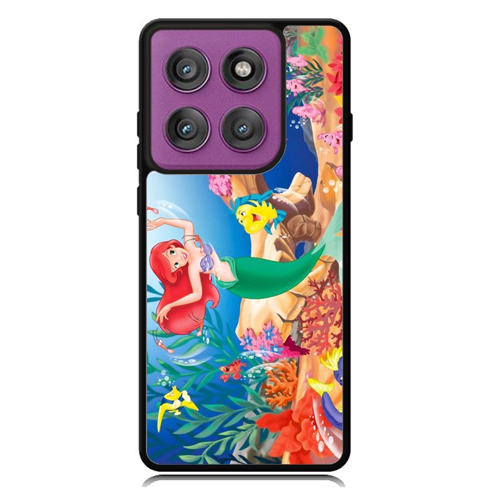 little mermaid Wallpaper X0633 Motorola Moto Edge 2025 | Moto Edge 60 Fusion | Moto Edge 60 Pro Case