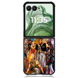 Inferno Babies X0838 Motorola Moto Razr+ Plus 2024/2025 Case, Motorola Razr 50 Ultra/50s Ultra Case