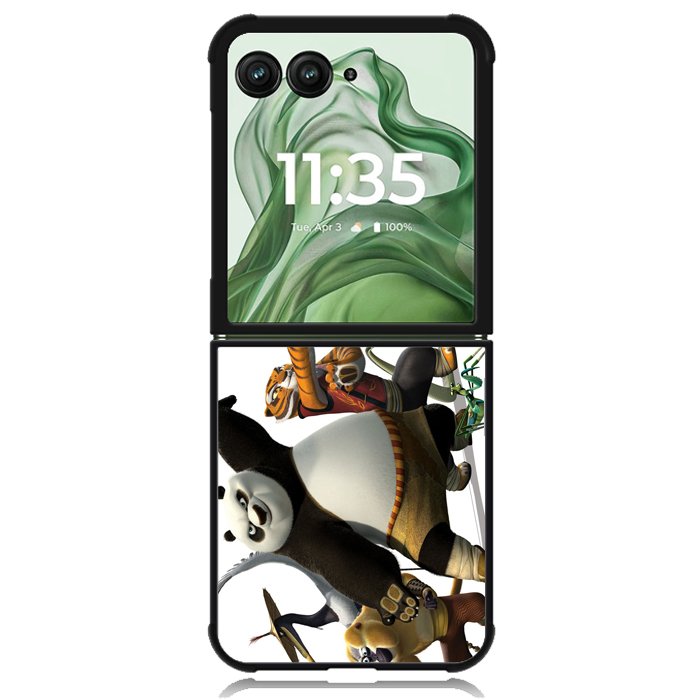 Kung Fu Panda 1  X0847 Motorola Moto Razr+ Plus 2024/2025 Case, Motorola Razr 50 Ultra/50s Ultra Case