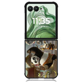 Kung Fu Panda Movie X0853 Motorola Moto Razr+ Plus 2024/2025 Case, Motorola Razr 50 Ultra/50s Ultra Case