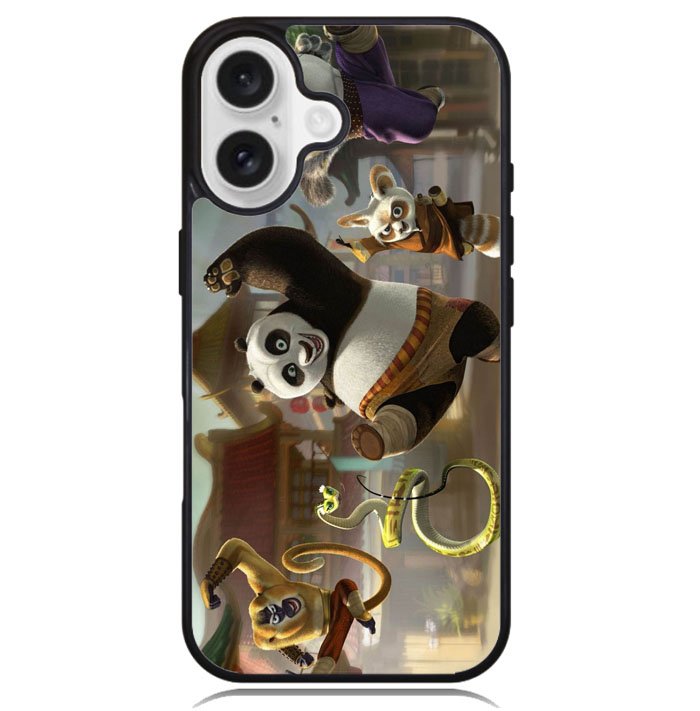 Kung Fu Panda Movie X0853 iPhone 16 Plus Case