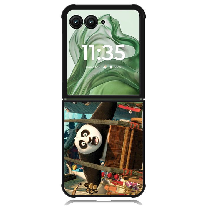 Kung Fu Panda Wallpaper X0852 Motorola Moto Razr+ Plus 2024/2025 Case, Motorola Razr 50 Ultra/50s Ultra Case