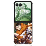 How Attack on Titan 3DS X0980 Motorola Moto Razr+ Plus 2024/2025 Case, Motorola Razr 50 Ultra/50s Ultra Case