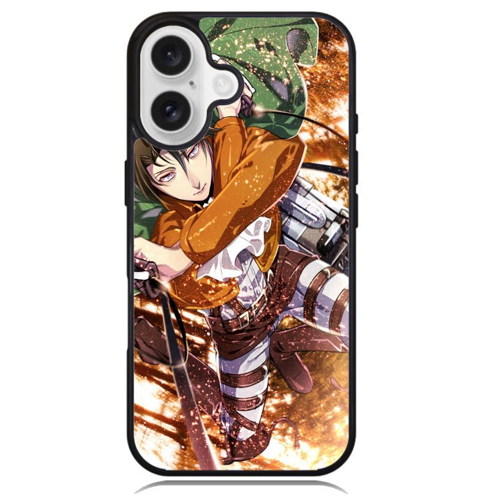How Attack on Titan 3DS X0980 iPhone 16 Plus Case
