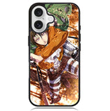 How Attack on Titan 3DS X0980 iPhone 16 Plus Case