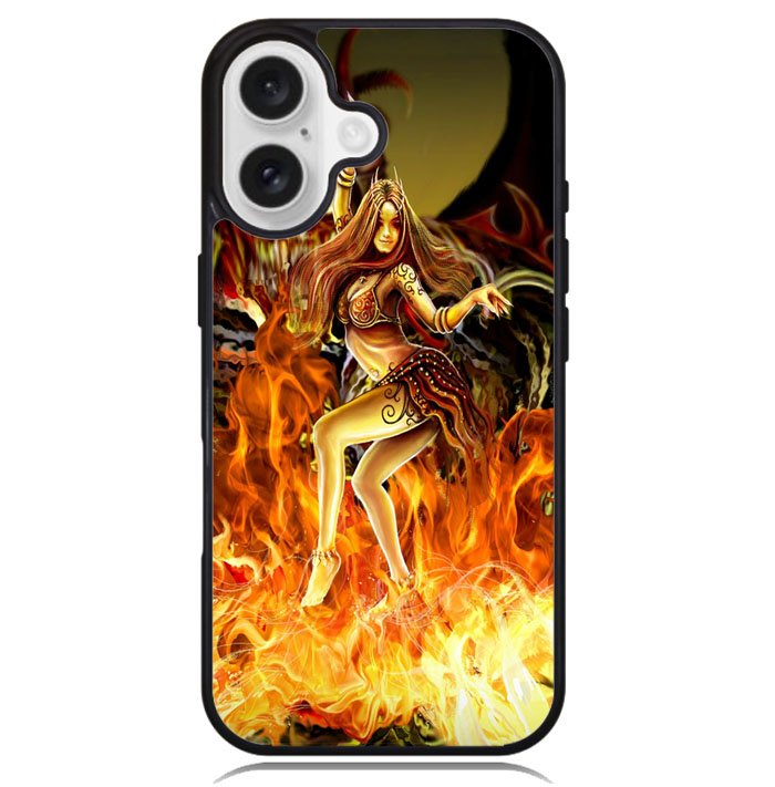 fire women X1048 iPhone 16 Plus Case