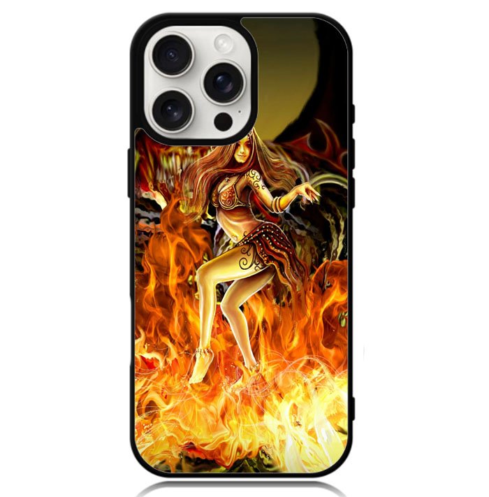 fire women X1048 iPhone 16 Pro Case