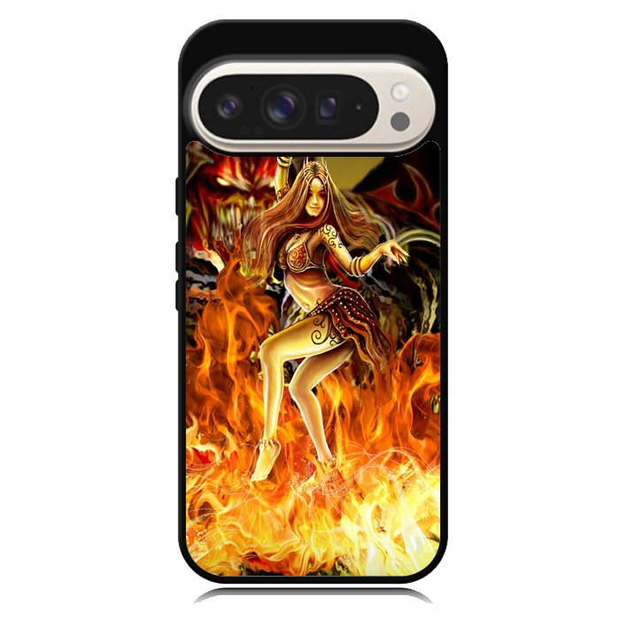 fire women X1048 Google Pixel 9 Pro XL Case