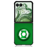 Green Lantern 2 X1065 Motorola Moto Razr+ Plus 2024/2025 Case, Motorola Razr 50 Ultra/50s Ultra Case