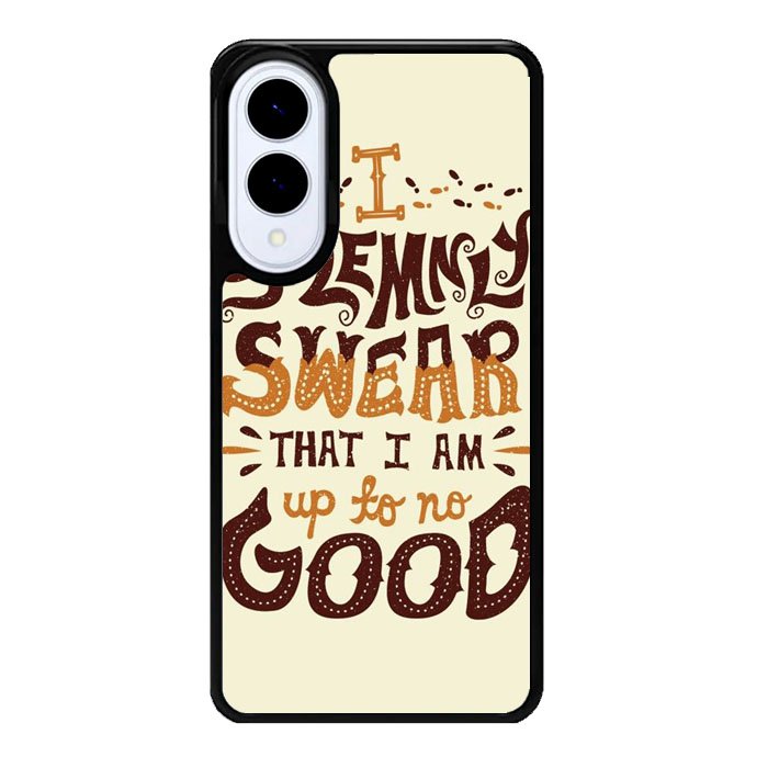 Harry Potter quote I Solemnly Swear That I Am Up To No Good X1072 Samsung Galaxy S25 Edge Case