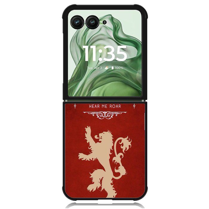 House Martell Game Of Thrones X1071 Motorola Moto Razr+ Plus 2024/2025 Case, Motorola Razr 50 Ultra/50s Ultra Case