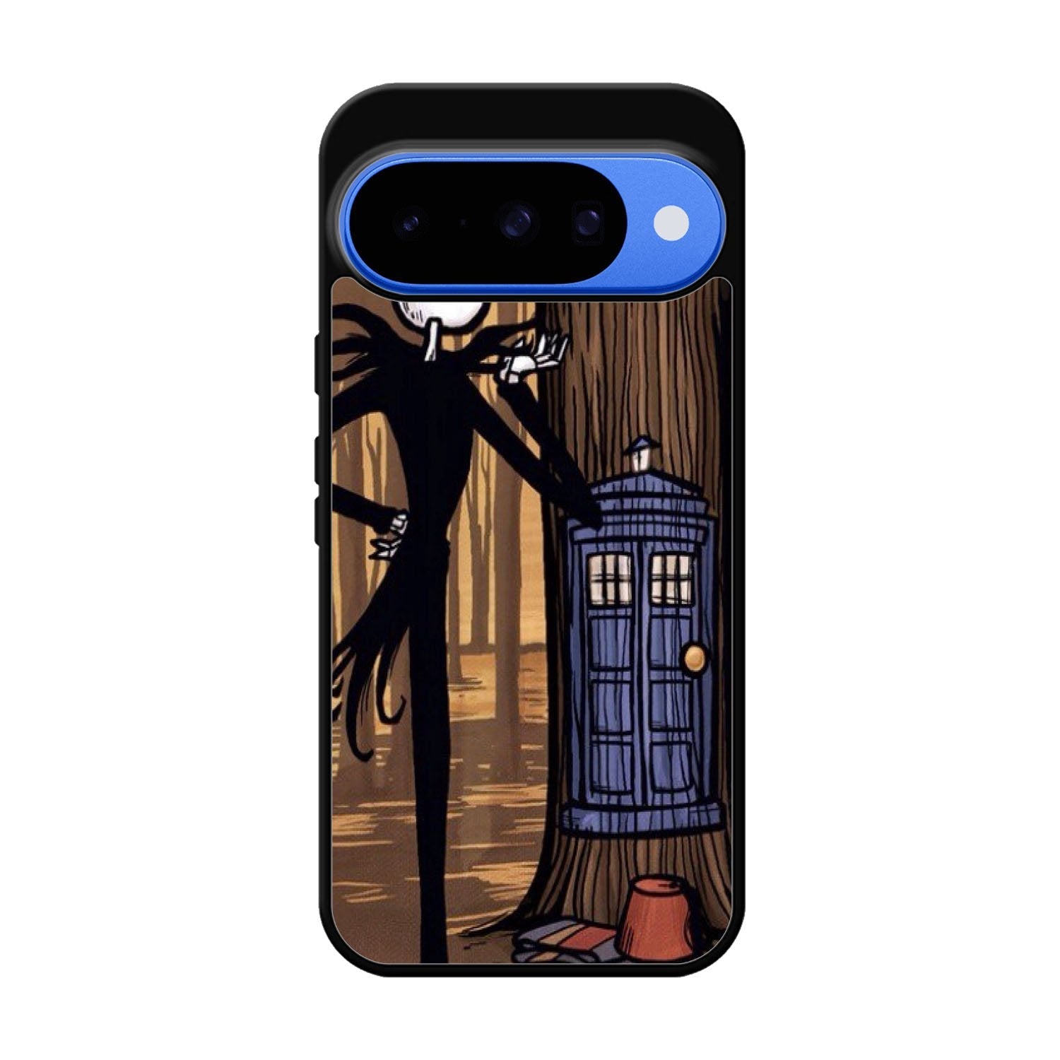 Jack Skellington Tardis X1077 Google Pixel 10 Case