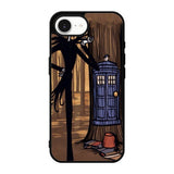 Jack Skellington Tardis X1077 iPhone 17e Case