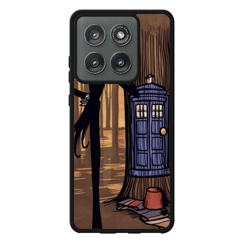 Jack Skellington Tardis X1077 Motorola Moto Edge 2025 Case