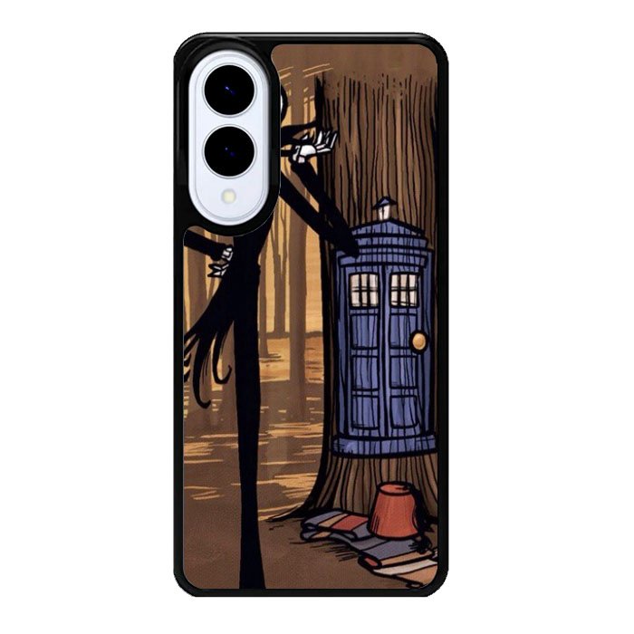 Jack Skellington Tardis X1077 Samsung Galaxy S25 Edge Case