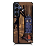 Jack Skellington Tardis X1077 Samsung Galaxy S25 FE Case